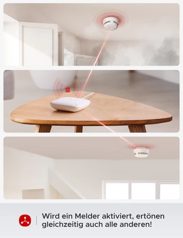 3 Stück | X-SENSE Rauchmelder XS01-M (3er Set)